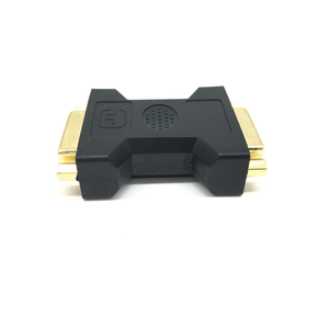 Adaptador hembra <span class=keywords><strong>a</strong></span> hembra chapado en oro, convertidor DVI 24 + <span class=keywords><strong>5</strong></span> <span class=keywords><strong>a</strong></span> dvi, adaptador extensor de señal de conexión de cable, venta al por mayor - Product Image 5