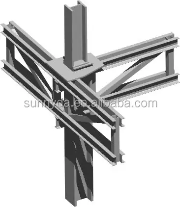 New Style Factory steel structure drawing for warehouse workshop and construction shed galvanized steel