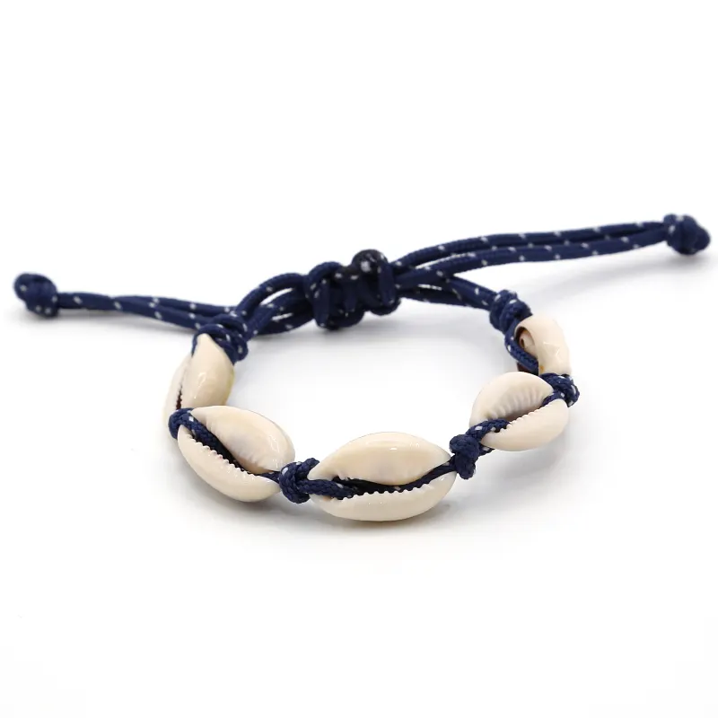 Shell Bracelets Summer Jewelry Accessories Handmade Beaded Friendship Strand Beach Bracelet