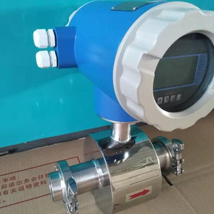 Tri-Clamp Ss304 Ss316 Roestvrijstalen Magnetische Melkbier Drank Elektromagnetische Flowmeter Prijs - Product Image 5
