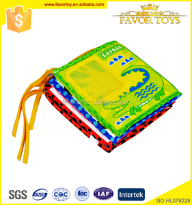 Animales libros de tela lavable no se desvanecen educativos de los niños - Product Image 3