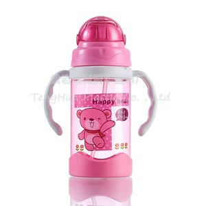 Libre de BPA botella de alimentación para bebes / niños con temperatura sintiendo la función y mango de la tapa 8168 - Product Image 2