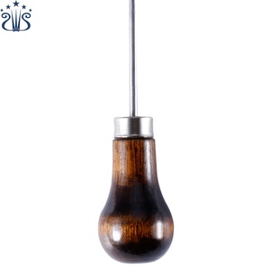 Dụng Cụ Làm Thủ Công Bằng Da Dùi May Hình Bầu Đơn Để Làm Lỗ - Product Image 4