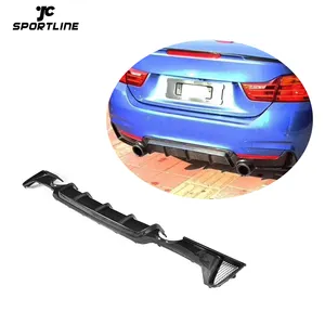 4 Series F32 M Tech Carbon Fiber Belakang Diffuser untuk BMW F32 435I M Tech 2014-2018