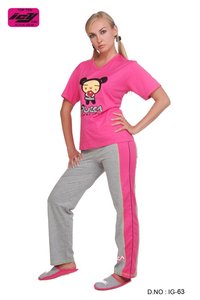 Ensembles pyjama en tricot grande taille - Product Image 2