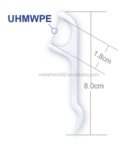 ISO CE Approved Plastic 8pcs Dental Floss Pick - Product Image 2