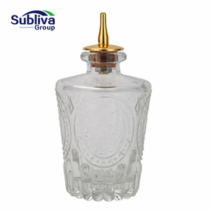 Botella de Estilo Vintage de 130 ml, Botella para Licores Amargos, Vertedor de Licor de Vidrio, Herramienta de Bar, Kit de Barman, Herramientas para Cócteles - Product Image 2