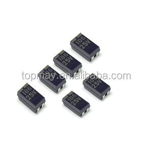 Condensateur en tantale à puce polymère conductrice 10uF 25V C CASE 106 6032 Marque News - Product Image 3