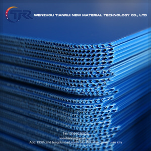 Extrusión técnica bordes sellados disponibles PE corrugado/polietileno de plástico corrugado - Product Image 3