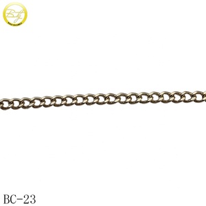 Fournir mousqueton chaîne en métal porte-monnaie chaîne décoration sac poignée chaîne avec sangle - Product Image 4