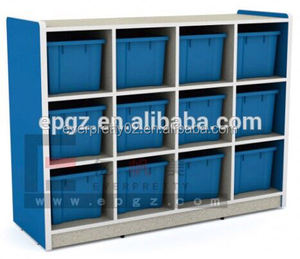 어린이집 가구 옷장 PVC 장난감 수납장, 유치원 가방 보관함 - Product Image 3