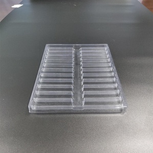 クレヨン用真空成形プラスチックペン皿、ペン包装用透明PVC PET PSブリスタープラスチックインサートトレイ - Product Image 2