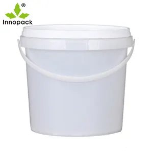 Manufacturer plastic bucket 5 liter food grade 5kg plastic pail