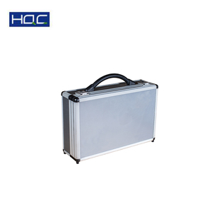 Boîte à outils en aluminium portable robuste argentée pour télescope, boîte pour appareil électronique - Product Image 5