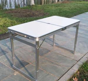 Extérieure Portable <span class=keywords><strong>Camping</strong></span> Sets De Table En Aluminium Pliable Table de Pique-Nique - Product Image 1