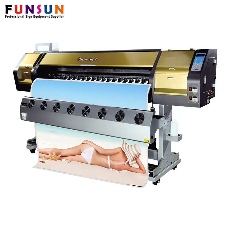 Funsunjet 자동 디지털 1.8 메터 승화 인쇄 여러 가지 빛깔의 플로터