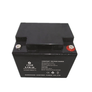 12V38AH 충전 밸브 규제 리드 산 성 배터리 - Product Image 1