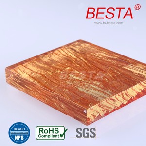 Hoja de acrílico fundido celular, hoja de plástico acrílico impermeable, grano de <span class=keywords><strong>madera</strong></span>, precio - Product Image 4