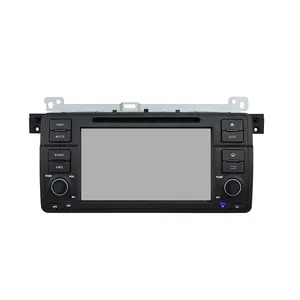 Android 10.0 sistema de 7 "E46 1 DIN tela de toque DVD player Do Carro para a BMW (1998-2004) para M3(1998-2004)