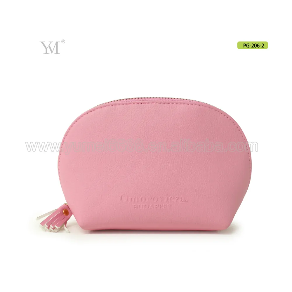 China supply hot sales women styles travel make up custom pu leather cosmetic bag