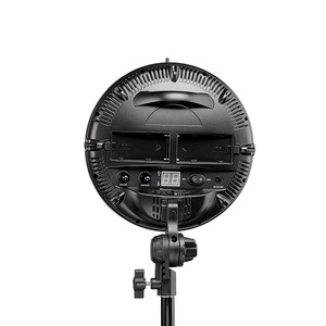 Fstphoto círculo foto Cámara LED panel video Light PAD con control remoto inalámbrico llevó la iluminación para rodaje películas - Product Image 2