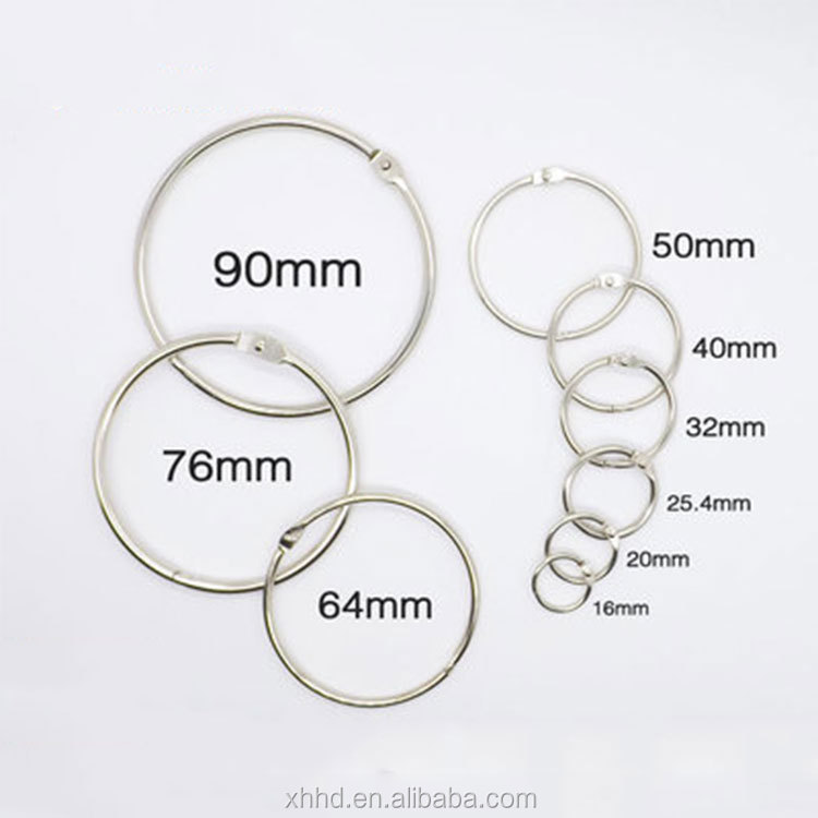 Оптовая продажа, металлические кольца для альбома, альбома, скрапбукинга