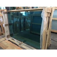 Cloison de bureau en verre trempé sur mesure, directement de l'usine, verre de sécurité transparent pour projets commerciaux et hôteliers