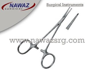 Producto de Venta caliente, fórceps hemostáticos delicados Halstead personalizados, 1x2 dientes, 18cm, instrumentos quirúrgicos de acero inoxidable - Product Image 2