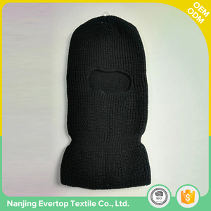 New design wholesale soft protection against the cold winter <span class=keywords><strong>ski</strong></span> hat funny knit face mask - Product Image 3