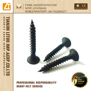 TORNILLO PUNTA AGUJA IDEAL DURLOCK (FINO) tornillo negro - Product Image 5