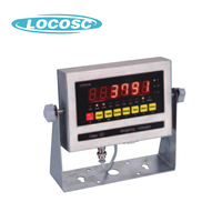 Controlador Indicador de Báscula Digital Industrial de Acero Inoxidable LOCOSC LP7510