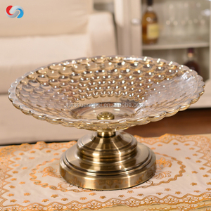 <span class=keywords><strong>Assiettes</strong></span> à fruits classiques <span class=keywords><strong>en</strong></span> <span class=keywords><strong>verre</strong></span>, pour mariage ou dîner, bon marché, 12 pièces - Product Image 2
