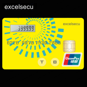 Personalizar Alta Seguridad LCD pantalla revisión <span class=keywords><strong>cuenta</strong></span> equilibrio CPU Banco ddebit tarjeta inteligente - Product Image 2