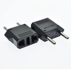 China Factory European EU to US AU plug electrical optical converter 220v 100v with CE Rohs electric charge plug adapter