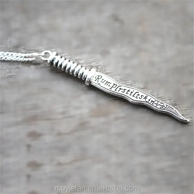 Érase una vez Rumpelstiltskin's Dagger Collar Joyería Plata Joyería antigua Steampunk Regalo Vintage Aleación de zinc Unisex C0029