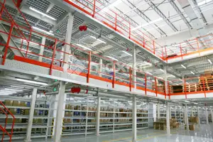 Industrial Customized Heavy Duty Warehouse <strong>Mezzanine</strong> <strong>Storage</strong> <strong>Floor</strong> Racks Steel Platform - Product Image 5