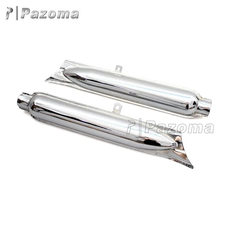 Pazoma Fishtail Type Motorcycle Exhaust Muffler for K750 M1 M72 R71 R12 CJ Dnepr MT12.