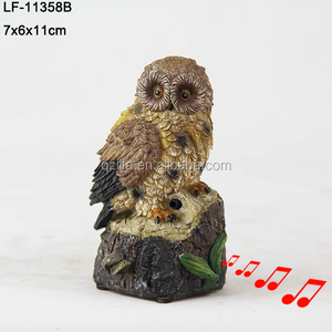 Owl Với Cảm Biến Chuyển Động Owl Tượng Thủ Công - Product Image 5