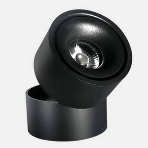 Spots LED COB à intensité variable, plafonnier LED encastré réglable, <span class=keywords><strong>spot</strong></span> orientable à 360 degrés, pliable - Product Image 4