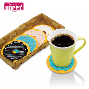 Posavasos de Plástico ABS con Diseño de Donut, 4 Piezas, Directo de Fábrica - Product Image 2