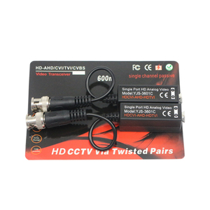 YJS-3601Cอุปกรณ์เสริมCCTV <span class=keywords><strong>AHD</strong></span>/<span class=keywords><strong>HDTVI</strong></span>/<span class=keywords><strong>HDCVI</strong></span>/CVBS Single-Channel <span class=keywords><strong>Passive</strong></span> Hdวิดีโอ<span class=keywords><strong>Balun</strong></span>บาลันสำหรับกล้องวงจรปิด - Product Image 2