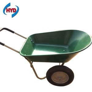 <span class=keywords><strong>Chinese</strong></span> HENGYIDA WB5405 zware metalen kruiwagen met dubbele wielen en een draagvermogen van 130 kg - Product Image 5