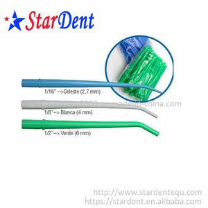 Forniture di materiale di consumo monouso dentale colorato espulsore chirurgico dentale/espulsore Saliva - Product Image 2