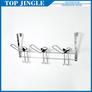 3 <b>hooks</b> bird design metal overdoor hanging <b>hooks</b> - Product Image 1