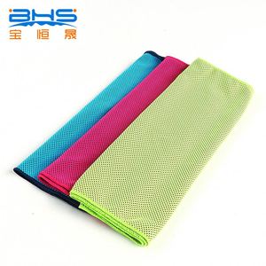 Toalla de microfibra tela plegable roll toalla yoga Etiqueta Privada - Product Image 5
