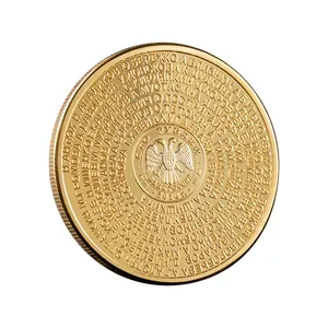Pièces de monnaie en laiton américain, pièces en métal du monde en argent et or rares avec des valeurs personnalisées