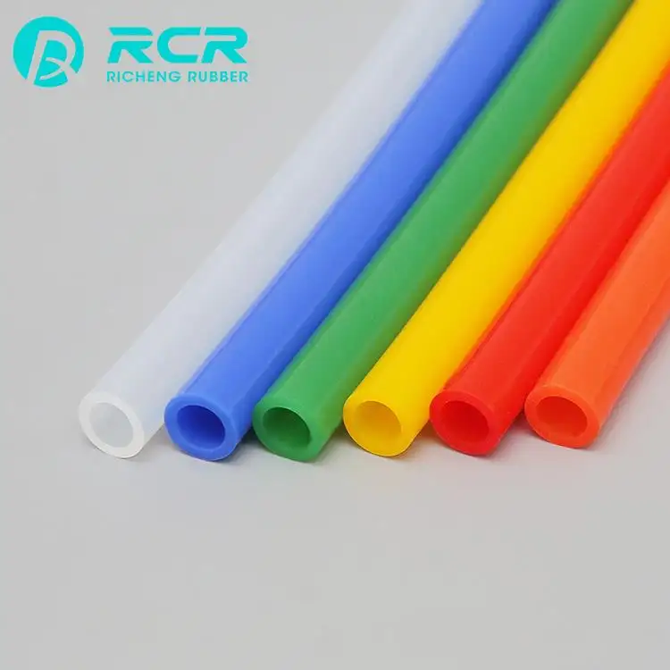 Mangueiras de borracha de silicone personalizadas, cor mais barata, mangueira de silicone para máquinas