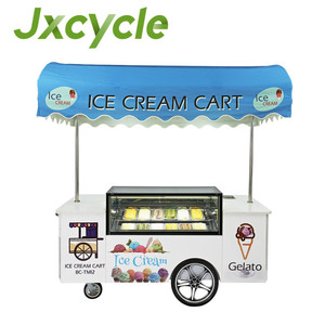Chariot à glace mexicaine sur roulettes, vélo tricycle avec congélateur à vendre - Product Image 3