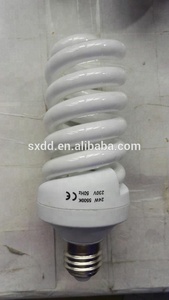 Lampu neon kompak harga grosir Daya Besar setengah Spiral lampu hemat energi 45w 65W 85W 105W 135w AC110V/220V E27 B22 OEM