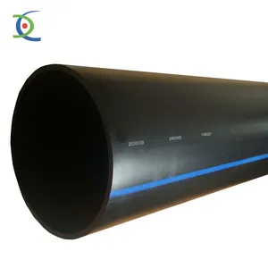 Hdpe צינור ספק pe100 כיתה hdpe צינור hdpe מחורר ניקוז צינור